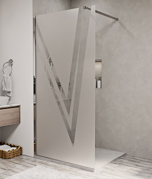 FRIDA Victory 100x200 walk-in zuhanyfal