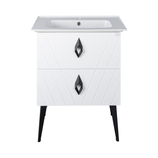 TMP KEOPS álló fürdőszobabútor - CeraStyle BLUE 70 - 42200 mosdóval - 70 x 47 cm