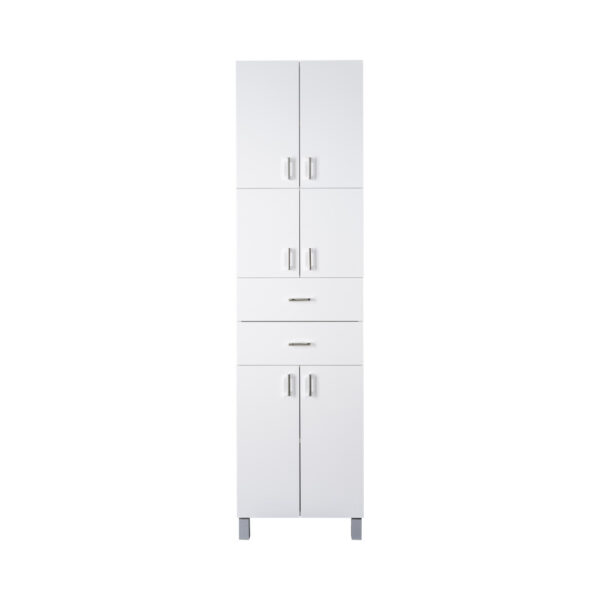 Viva STYLE fürdőszobai ÁLLÓSZEKRÉNY 192 magas POLCOS - 50 x 35 x 192 cm