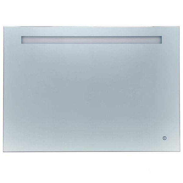 TMP LUX Touch fürdőszobai tükör - LED világítással - érintő kapcsolóval - 80 x 65 cm