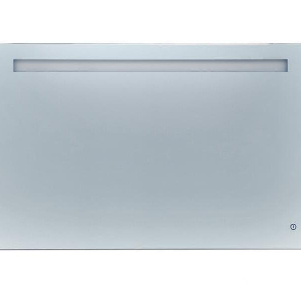 TMP LUX Touch fürdőszobai tükör - LED világítással - érintő kapcsolóval - 100 x 70 cm