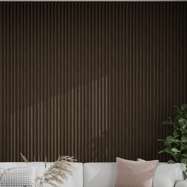 Lamella, fa hatású, WPC, 280x16,8 cm - Shadow Oak