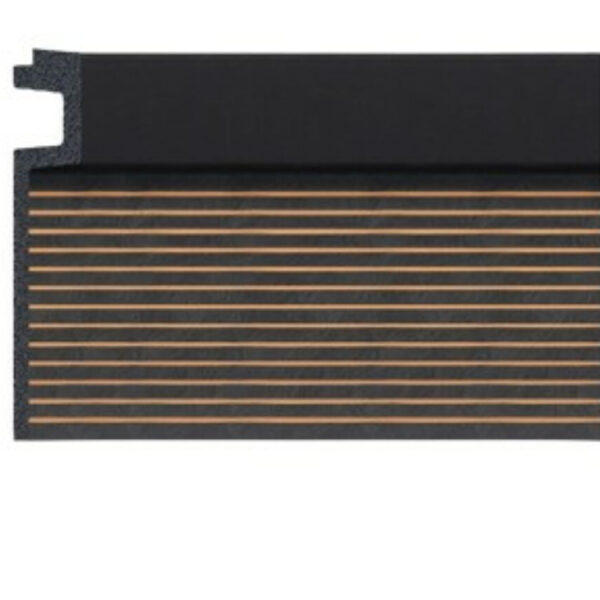Lamella, PS, 300x10,5 cm - Fekete és Arany