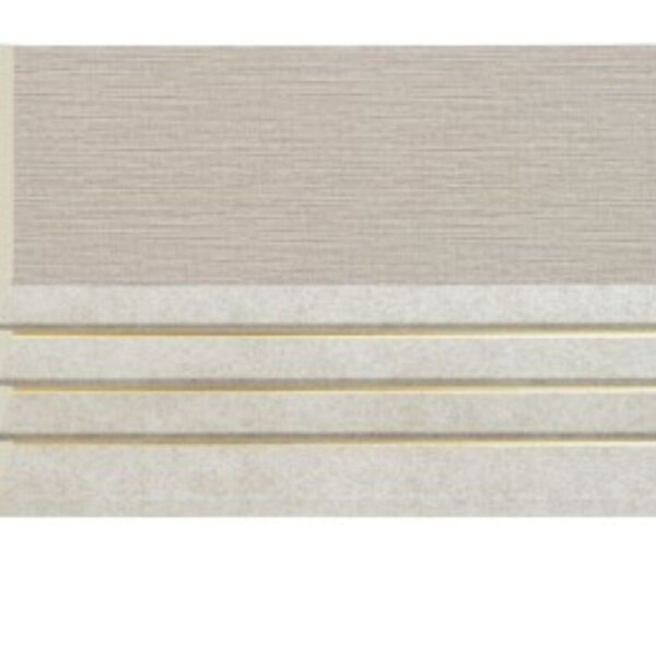 Lamella, aranyszínű díszítéssel, PS, 300x16 cm - Bézs