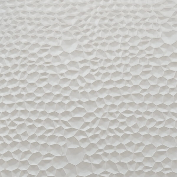 Falpanel, dombornyomott, PVC, 240x120 cm - White Beige