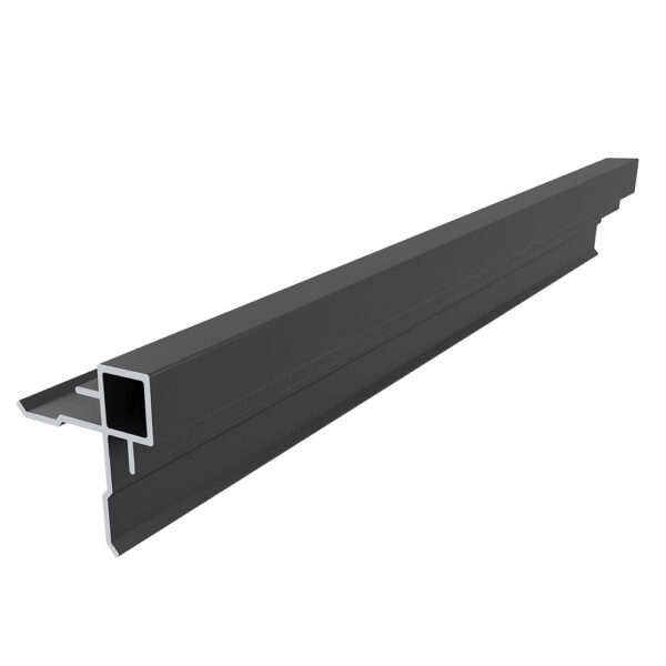 Alumínium külső sarokprofil 8 mm falpanelhez, 8x2800 mm - Fekete