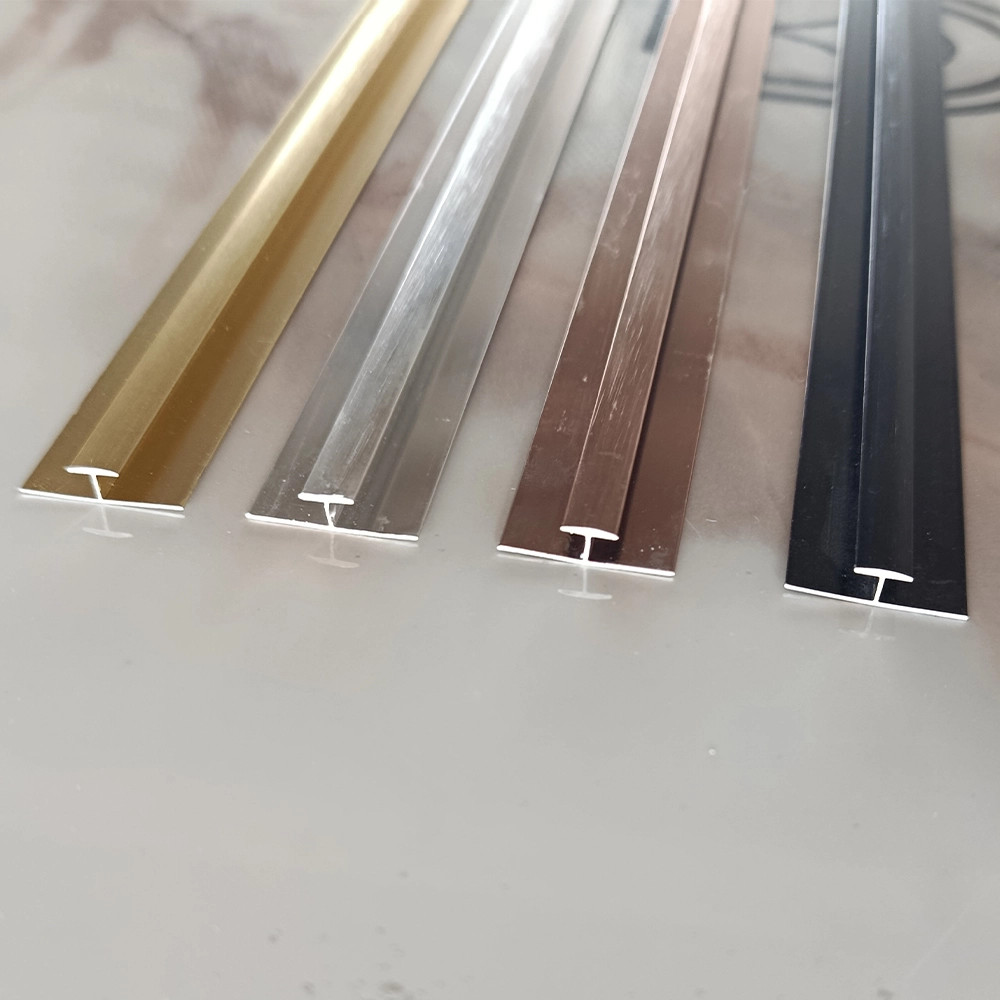 Alumínium H-profil 3-3,3 mm falpanelhez, 3000 mm, fényes felülettel - Fekete - Image 2